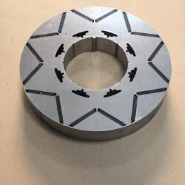24 pole motor rotor